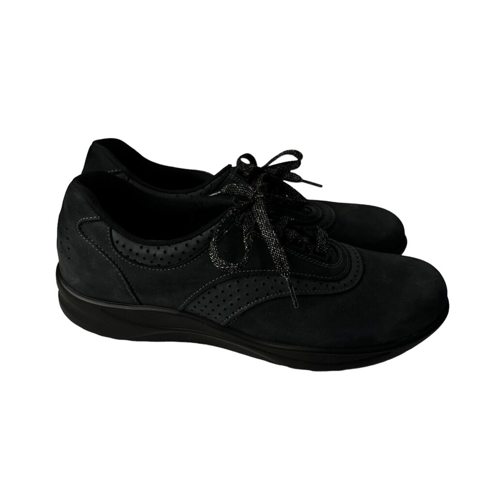 SAS Walk Easy Nero Black 8.5 S Women's Walking Shoes New With Box